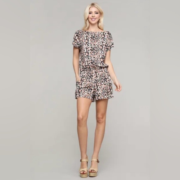 Animal print romper - Picture 3 of 3